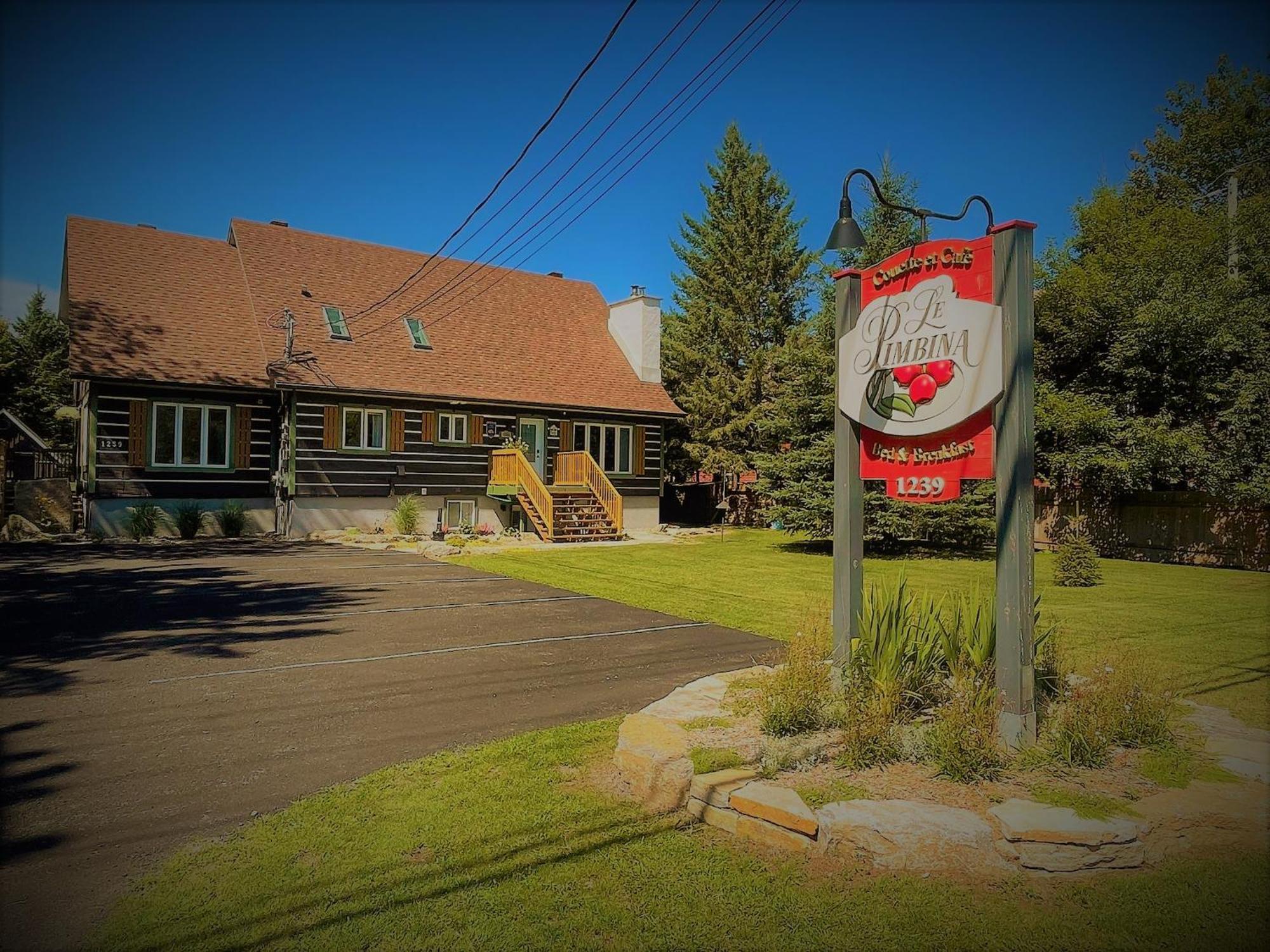 Le Pimbina Bed and Breakfast Mont-Tremblant Eksteriør billede